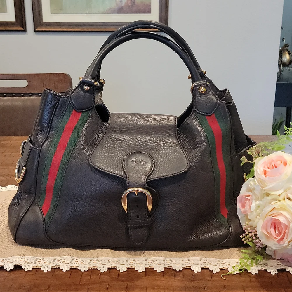 SOLD Beautiful and authentic Gucci weekender bag - Picture 1 of 14